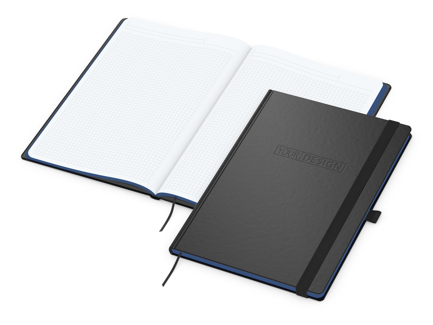 Notizbuch Hardcover Color-Book Ausstattung farbig