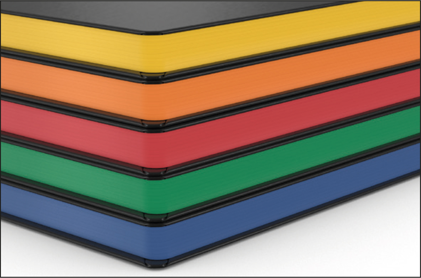 Notizbuch Hardcover Color-Book Ausstattung farbig