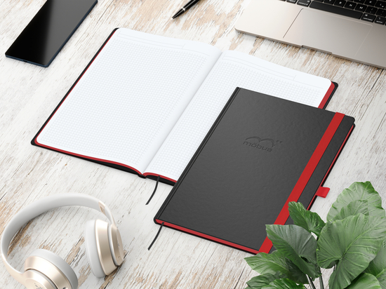 Notizbuch Hardcover Color-Book Ausstattung farbig