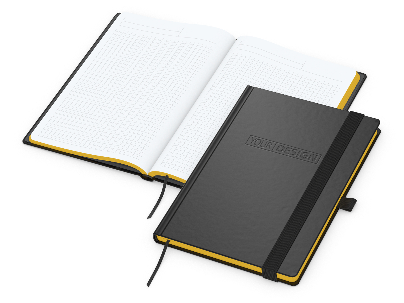 Notizbuch Hardcover Color-Book Ausstattung farbig