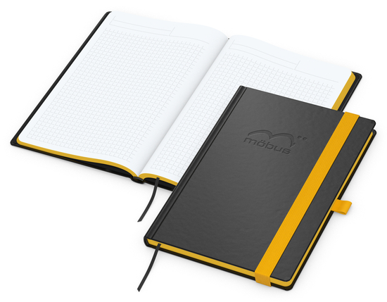 Notizbuch Hardcover Color-Book Ausstattung farbig