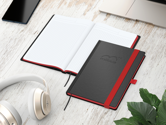 Notizbuch Hardcover Color-Book Ausstattung farbig
