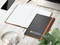Notizbuch Hardcover Color-Book Ausstattung farbig, DIN A4, Lineatur Winkelkaro, Siebdruck-Digital inkl.