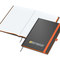 Notizbuch Hardcover Color-Book Ausstattung farbig, DIN A4, Lineatur Winkelkaro, Siebdruck-Digital inkl.