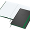 Notizbuch Hardcover Color-Book Ausstattung farbig, DIN A4, Lineatur Winkelkaro, Blindprägung inkl.