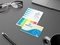 Haftmarker-Set Memo-Card Karton-Umschlag