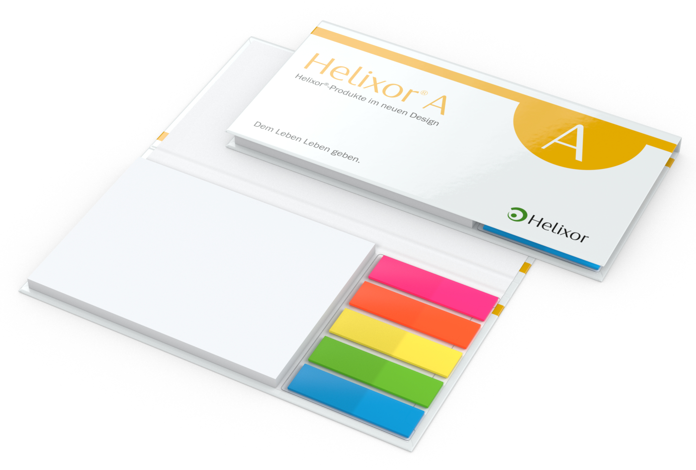 Haftnotiz-Set Kopenhagen White Bookcover