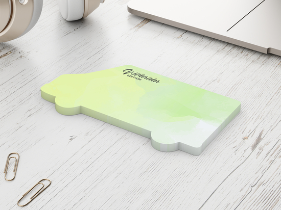 Haftnotiz Form 100 × 72, 50 Blatt