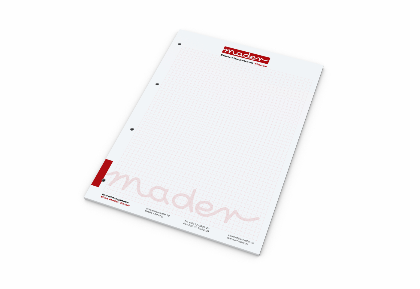 Schreibblock A4 Bestseller, 50 Blatt