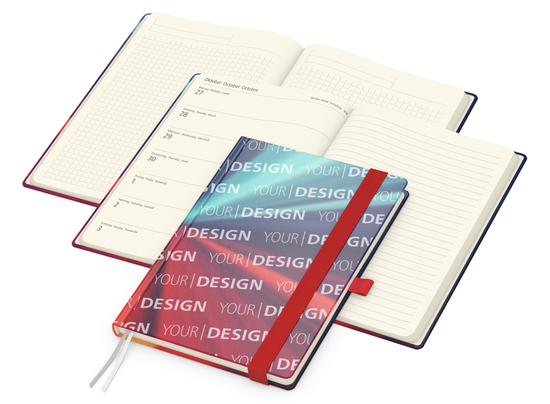 Wochenplaner Match-Hybrid Creme A5 Cover-Star Bestseller