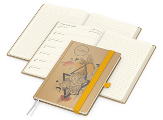 Wochenplaner Match-Hybrid Creme A5 Natura Bestseller