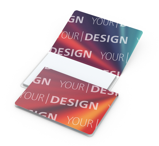 Haftnotizblock Memo-Card Format klein Karton-Umschlag