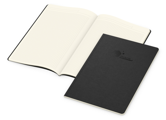 Notizbuch Copy-Book Seiten cremefarben Naturkarton-Softcover farbig
