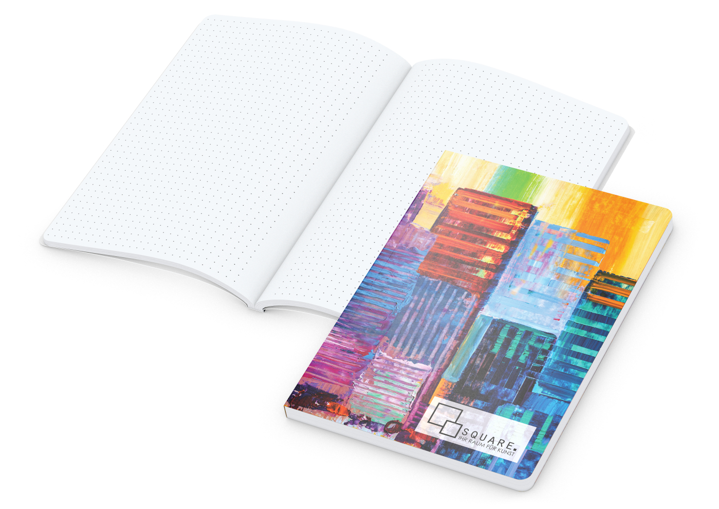 Notizbuch Flexx-Book Umfang groß Karton-Softcover individuell bedruckt