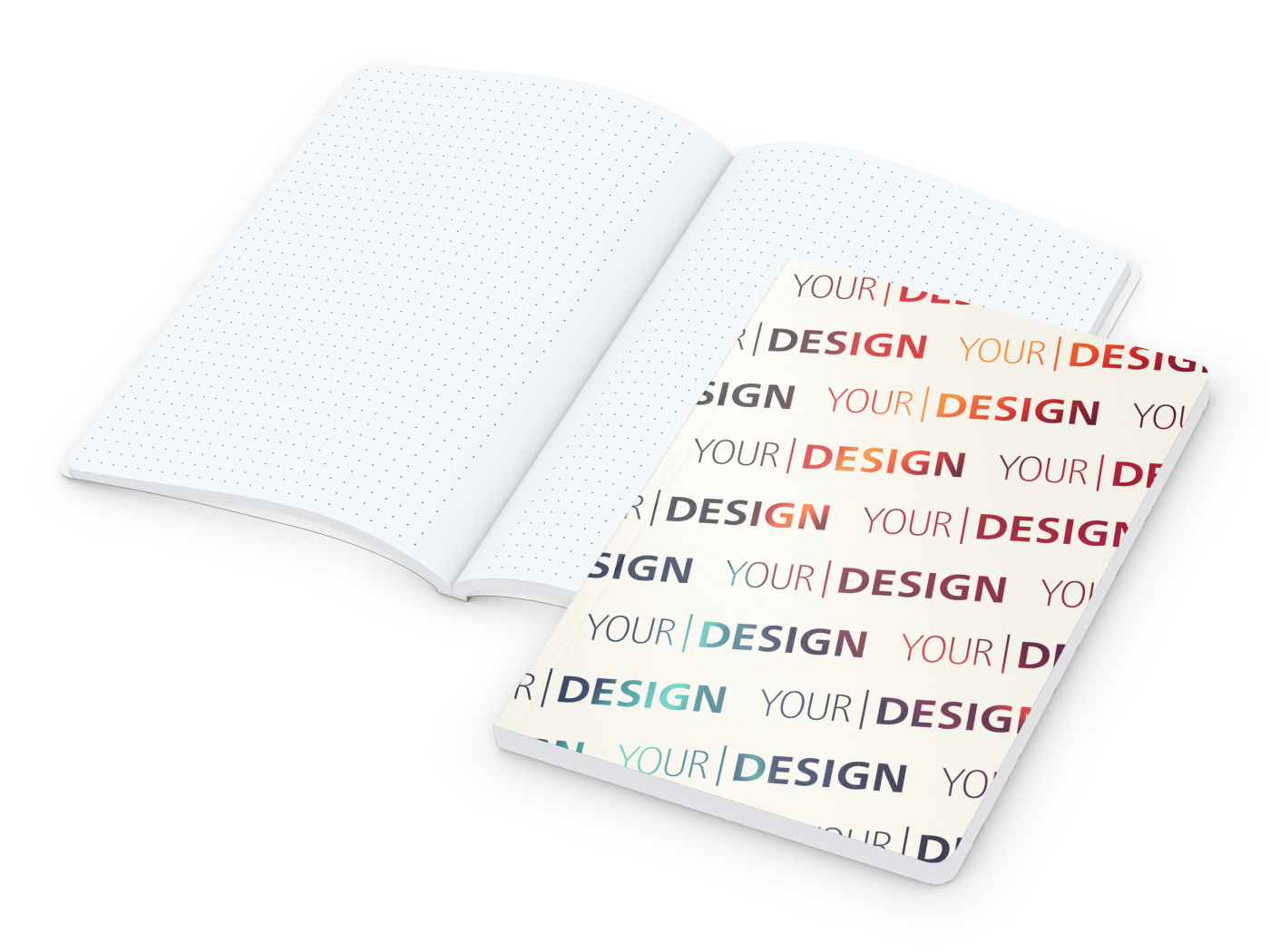 Notizbuch Flexx-Book Umfang groß Karton-Softcover individuell bedruckt