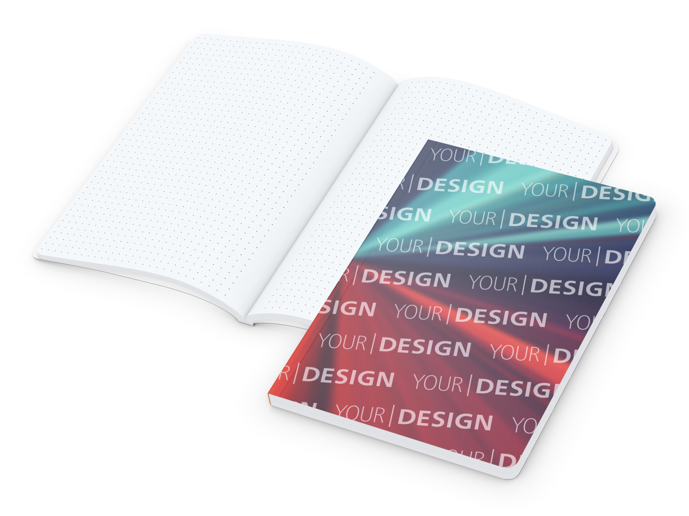 Notizbuch Flexx-Book Umfang groß Karton-Softcover individuell bedruckt