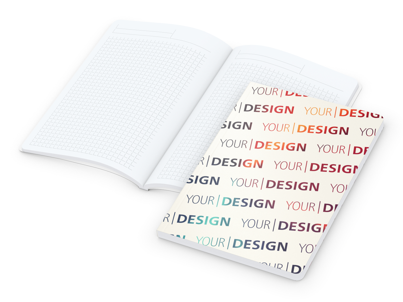 Notizbuch Flexx-Book Umfang groß Karton-Softcover individuell bedruckt
