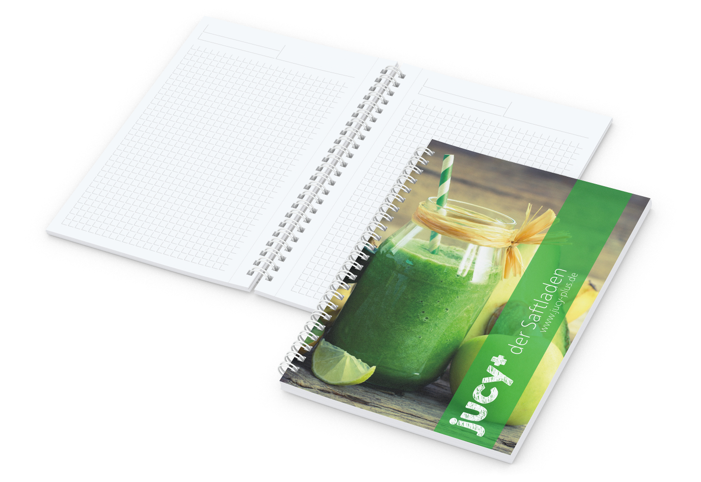 Notizbuch Spiralbindung Meeting-Book 50 Blatt Titel individuell bedruckt