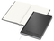 Notizbuch Note-Book RECYCLING Ecken spitz Naturpapier-Hardcover schwarz
