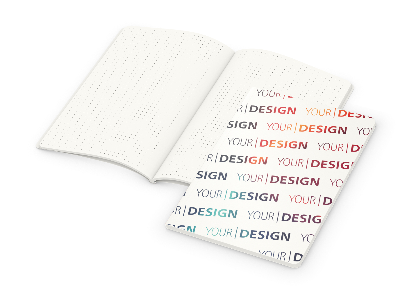 Notizbuch Copy-Book RECYCLING Naturkarton-Softcover individuell bedruckt