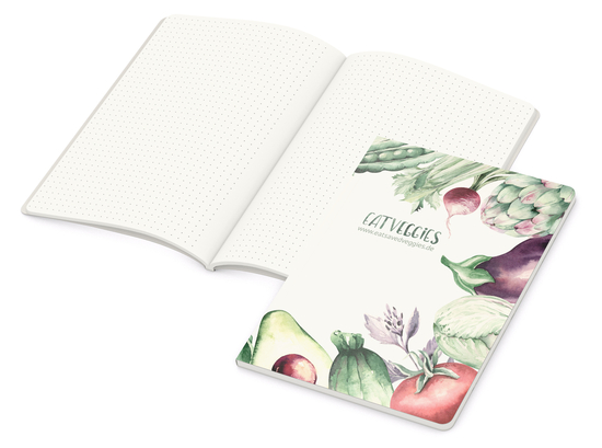 Notizbuch Copy-Book RECYCLING Naturkarton-Softcover individuell bedruckt