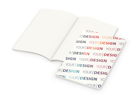 Notizbuch Copy-Book RECYCLING Naturkarton-Softcover individuell bedruckt