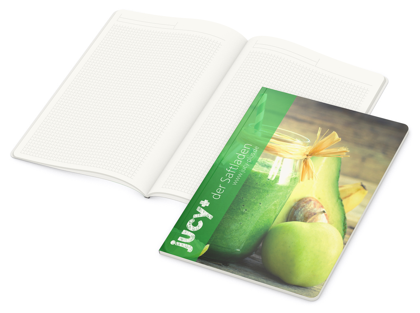Notizbuch Copy-Book RECYCLING Naturkarton-Softcover individuell bedruckt