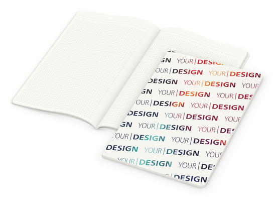 Notizbuch Copy-Book RECYCLING Naturkarton-Softcover individuell bedruckt