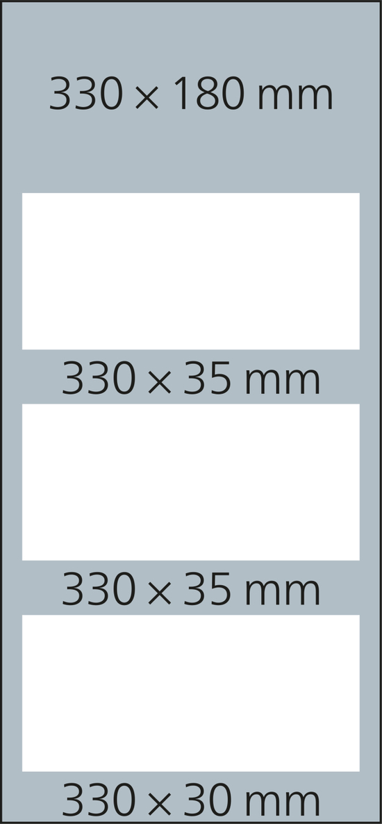 3-Monatskalender Mehrblock Maxi Light 3 mehrsprachig