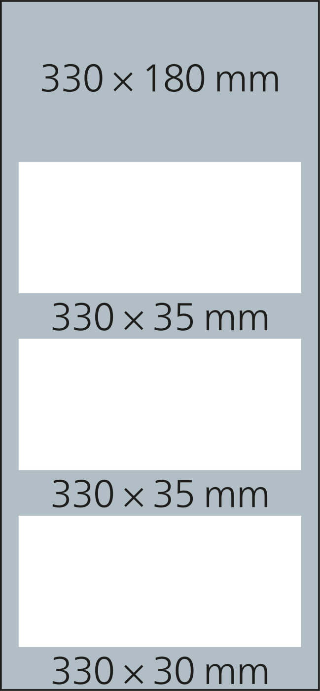 3-Monatskalender Mehrblock Maxi Light 3 mehrsprachig