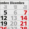 4-Monatskalender Mehrblock Quadro Light 4 mehrsprachig