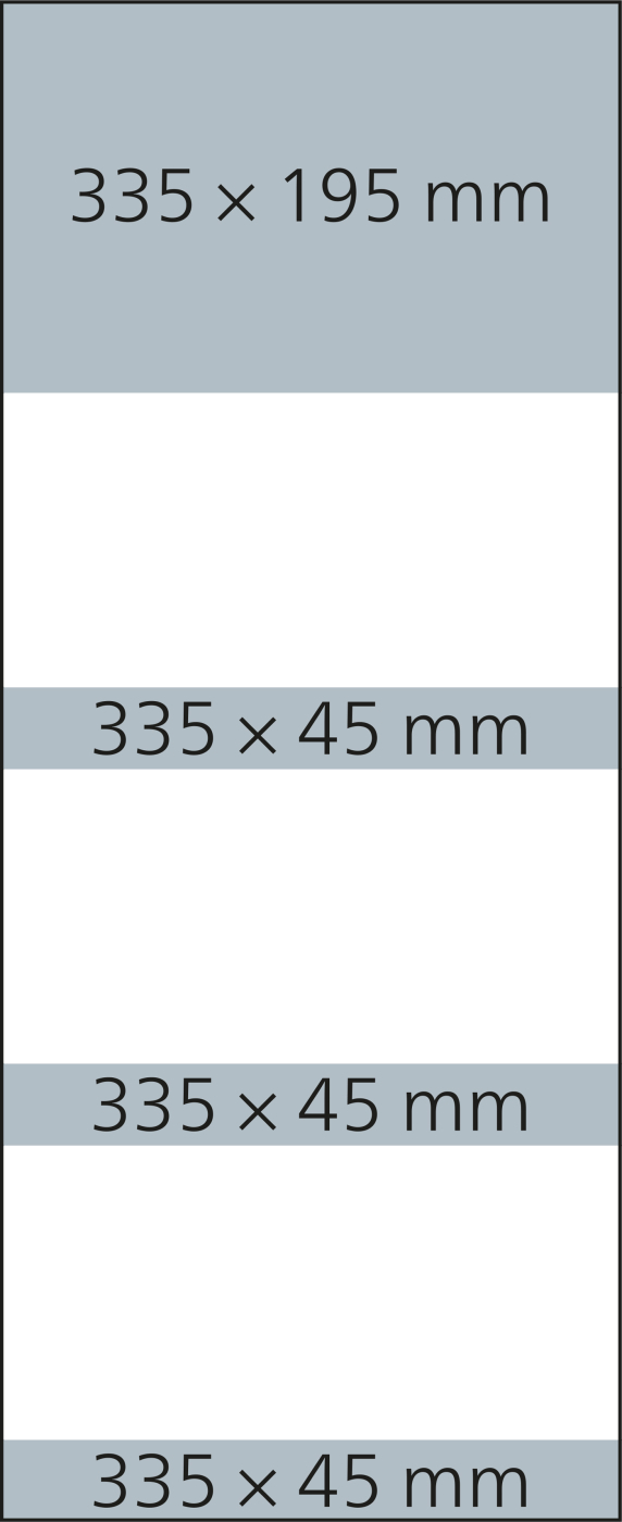 3-Monatskalender Mehrblock Maxi Wire-O 3 Wire-O-Bindung