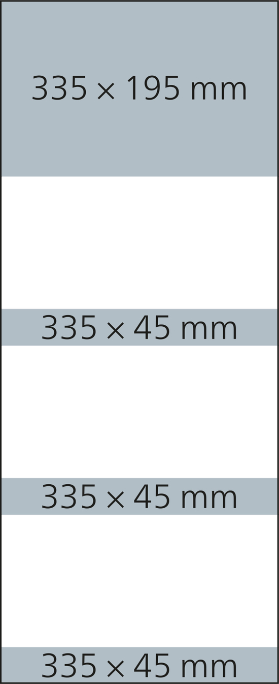 3-Monatskalender Mehrblock Maxi Wire-O 3 Wire-O-Bindung