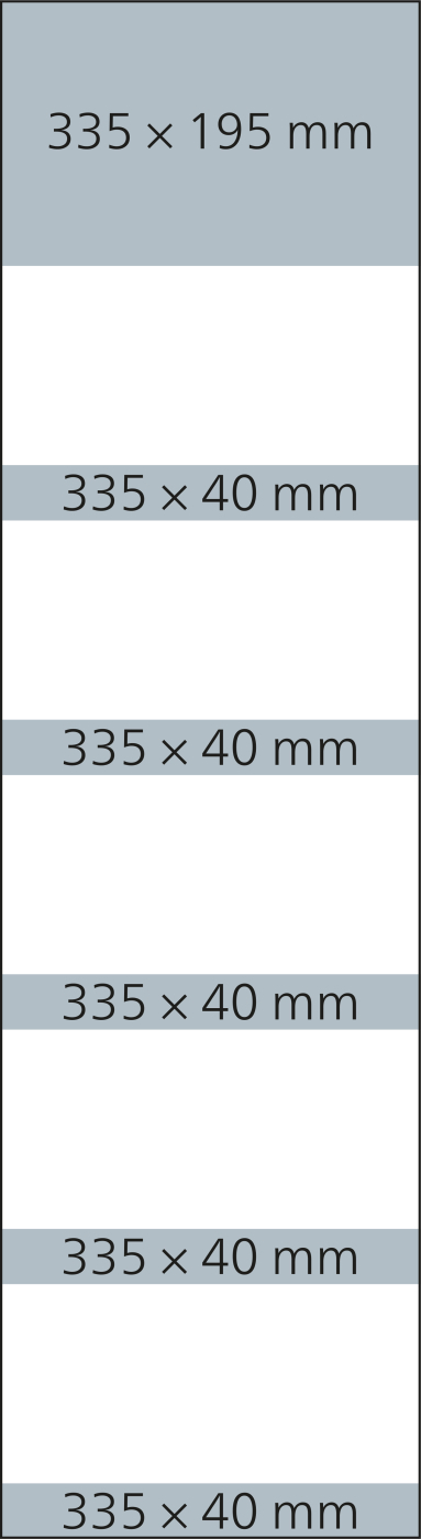 5-Monatskalender Mehrblock Grande Wire-O 5 Wire-O-Bindung