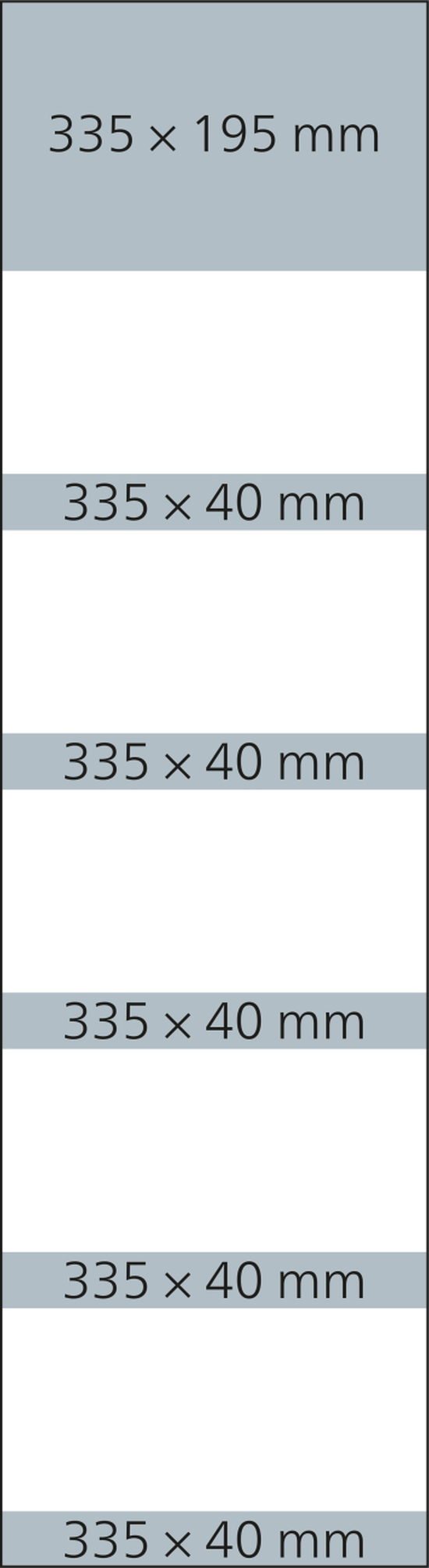 5-Monatskalender Mehrblock Grande Wire-O 5 Wire-O-Bindung