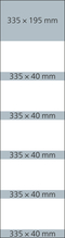 5-Monatskalender Mehrblock Grande Wire-O 5 Wire-O-Bindung