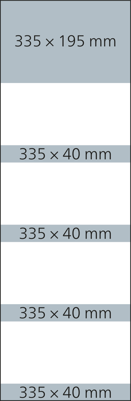 4-Monatskalender Mehrblock Quadro Wire-O 4 Wire-O-Bindung