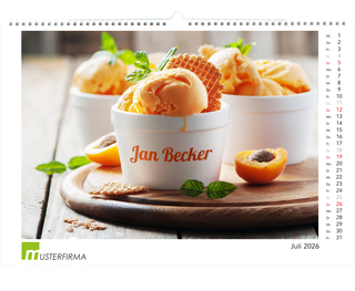 Bildkalender MagicPix Panorama A4-Plus Bestseller (personalisiert)