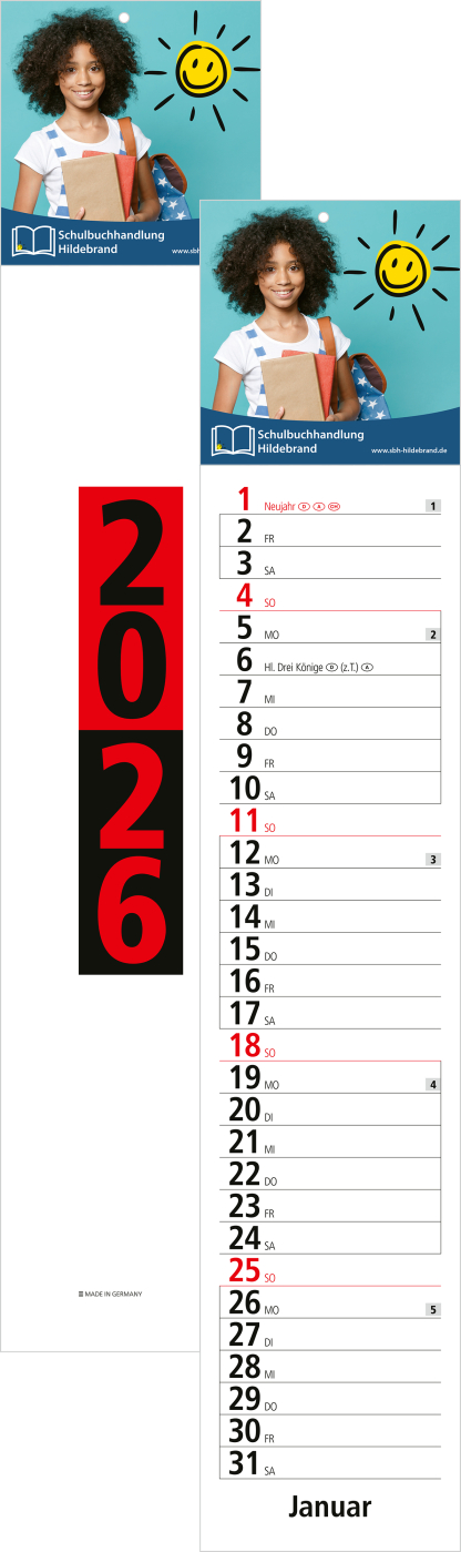 Streifenkalender Trend Bestseller
