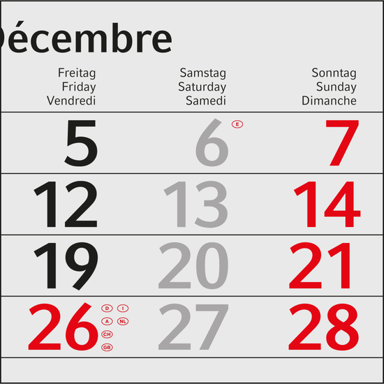 4-Monatskalender Einblatt Budget 4 EXPRESS Schrift modern