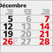 5-Monatskalender Einblatt Quintus 5 Monate gleich groß