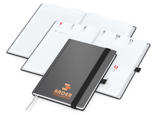 Wochenkalender vorne + Notizen hinten Vision-Hybrid EXPRESS Kunstleder-Hardcover