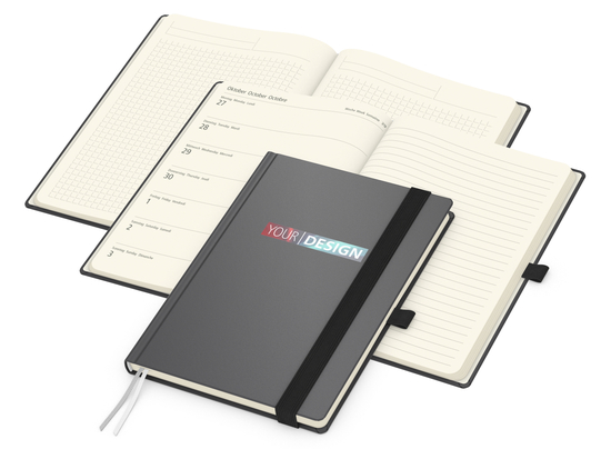 Wochenkalender links + Notizen rechts Vision-Hybrid EXPRESS Kunstleder-Hardcover