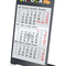 Tischkalender Desktop 3 Color Metallaufsteller farbbeschichtet