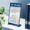Tischkalender Desktop 3 Color Metallaufsteller farbbeschichtet
