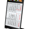 Tischkalender Desktop 3 Color Metallaufsteller farbbeschichtet