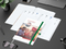 Wochenkalender vorne + Notizen hinten Match-Hybrid Papier-Hardcover