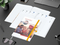 Wochenkalender vorne + Notizen hinten Match-Hybrid Papier-Hardcover