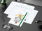 Wochenkalender vorne + Notizen hinten Match-Hybrid Papier-Hardcover