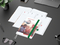 Wochenkalender vorne + Notizen hinten Match-Hybrid Papier-Hardcover